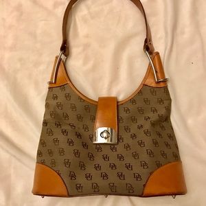 Authentic Vintage Dooney & Bourke Hobo Bag.
